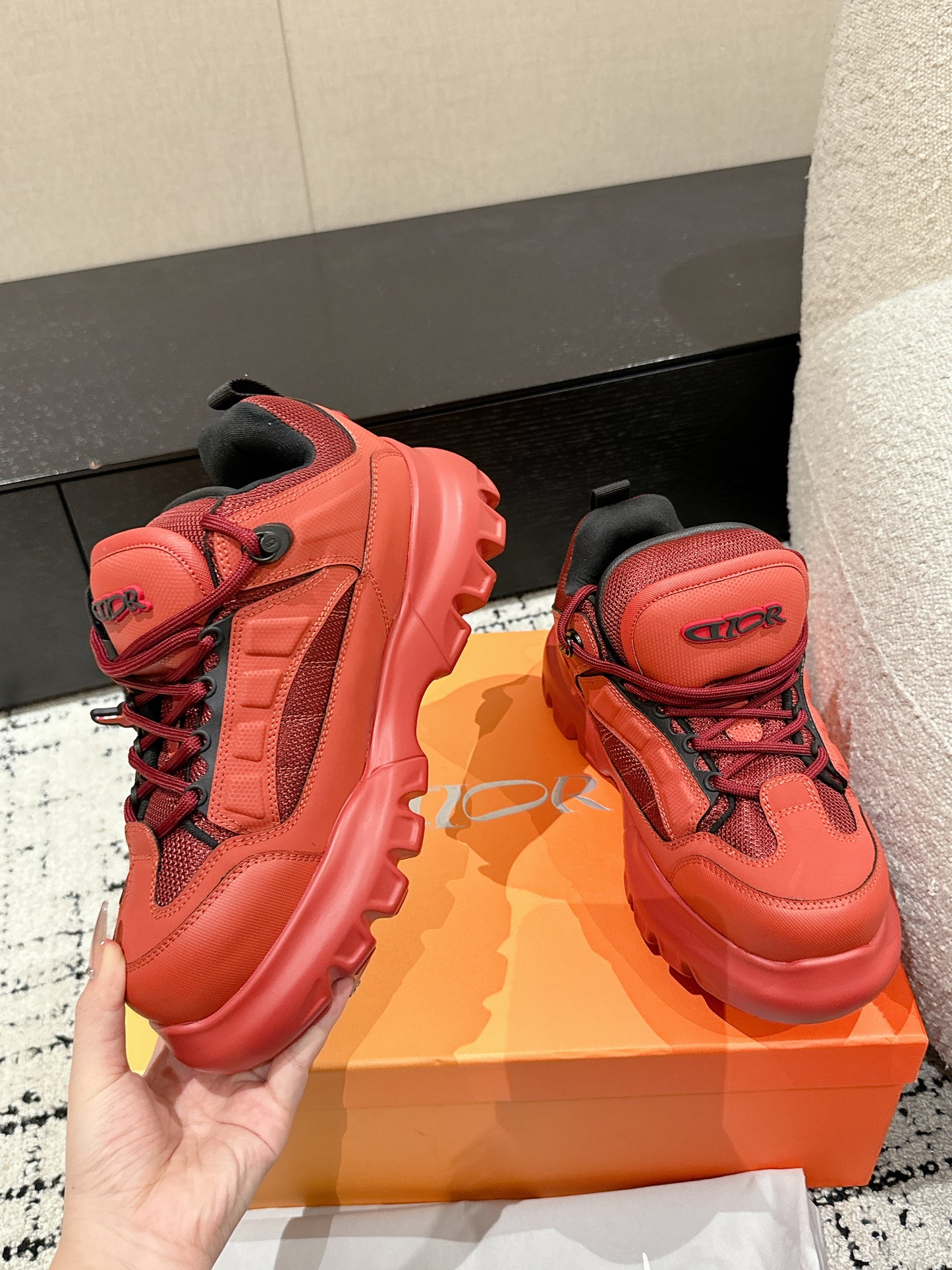 Dior x Lewis Hamilton Snow Derby Red
