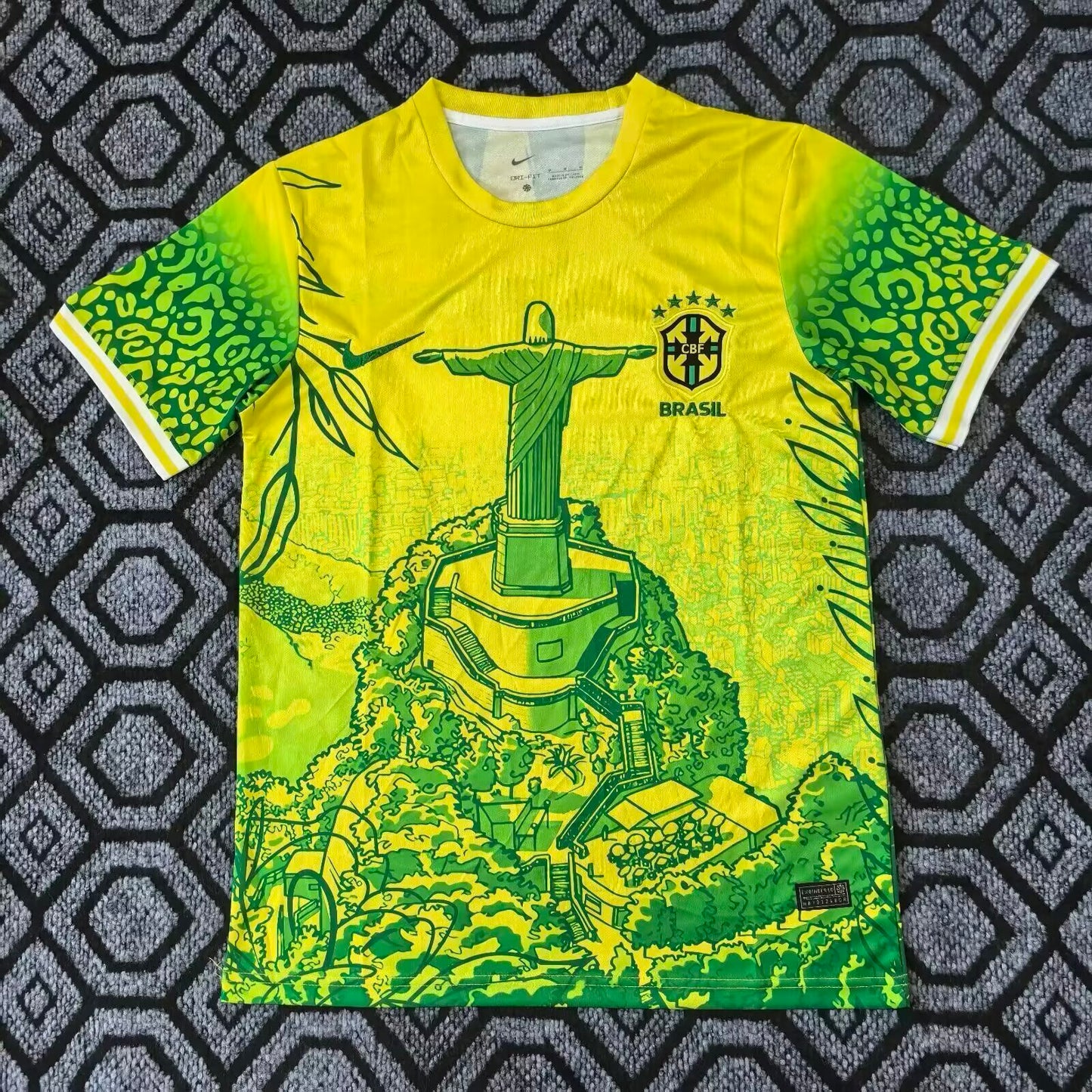 Nike Brazil Cristo Jersey Green
