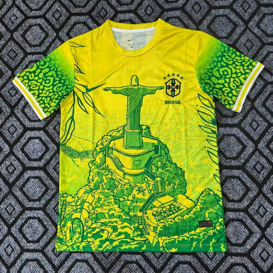 Nike Brazil Cristo Jersey Green