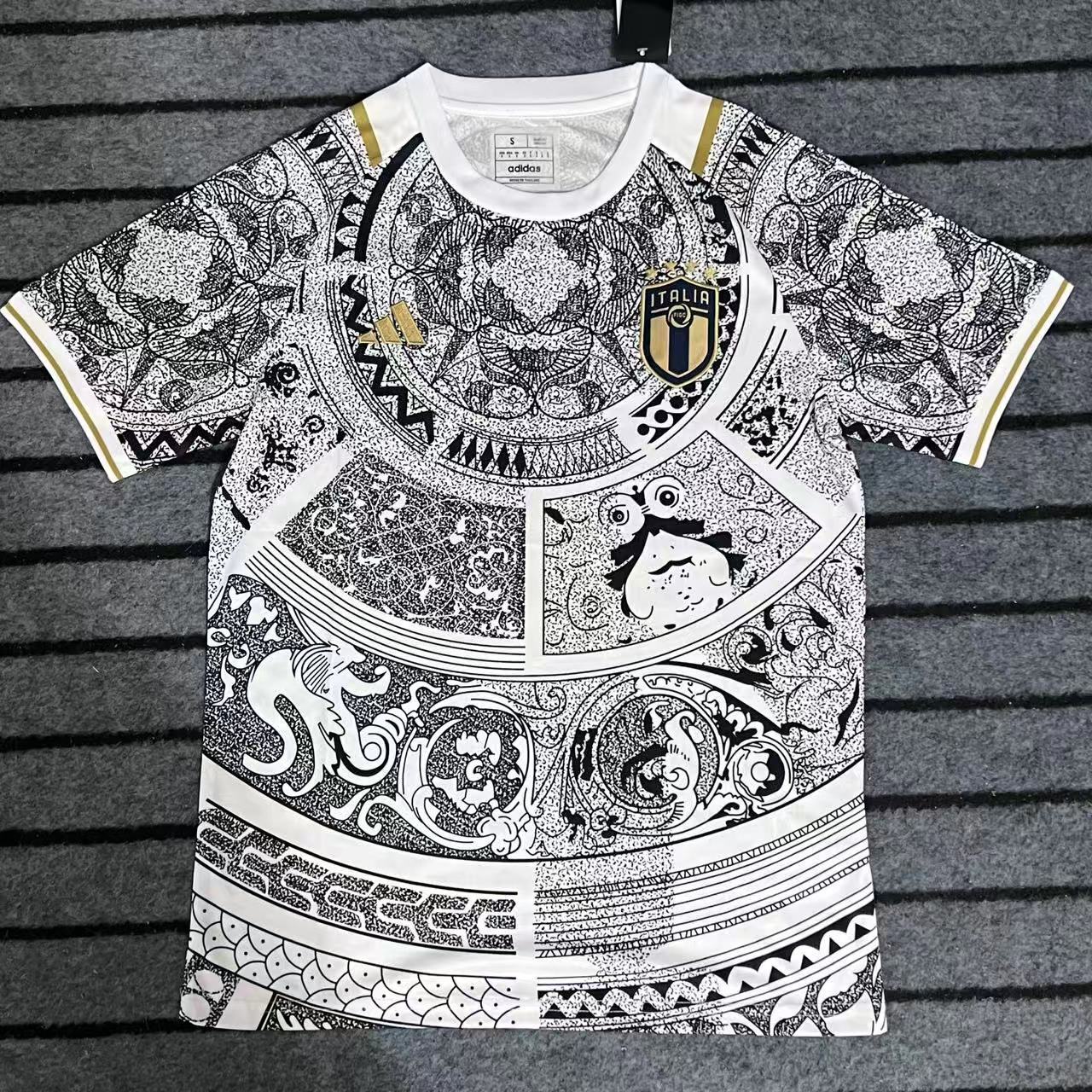 Adidas x Versace Italy Jersey White