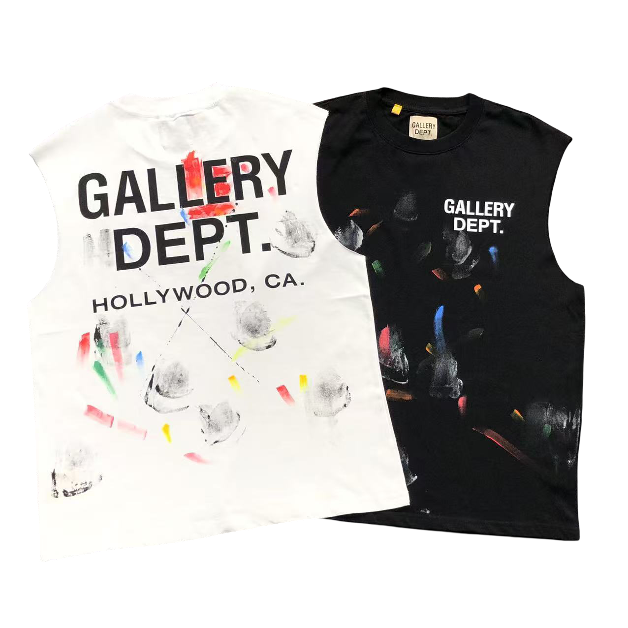 GALLERY DEPT. Painted Sleeveless - (BLACK)