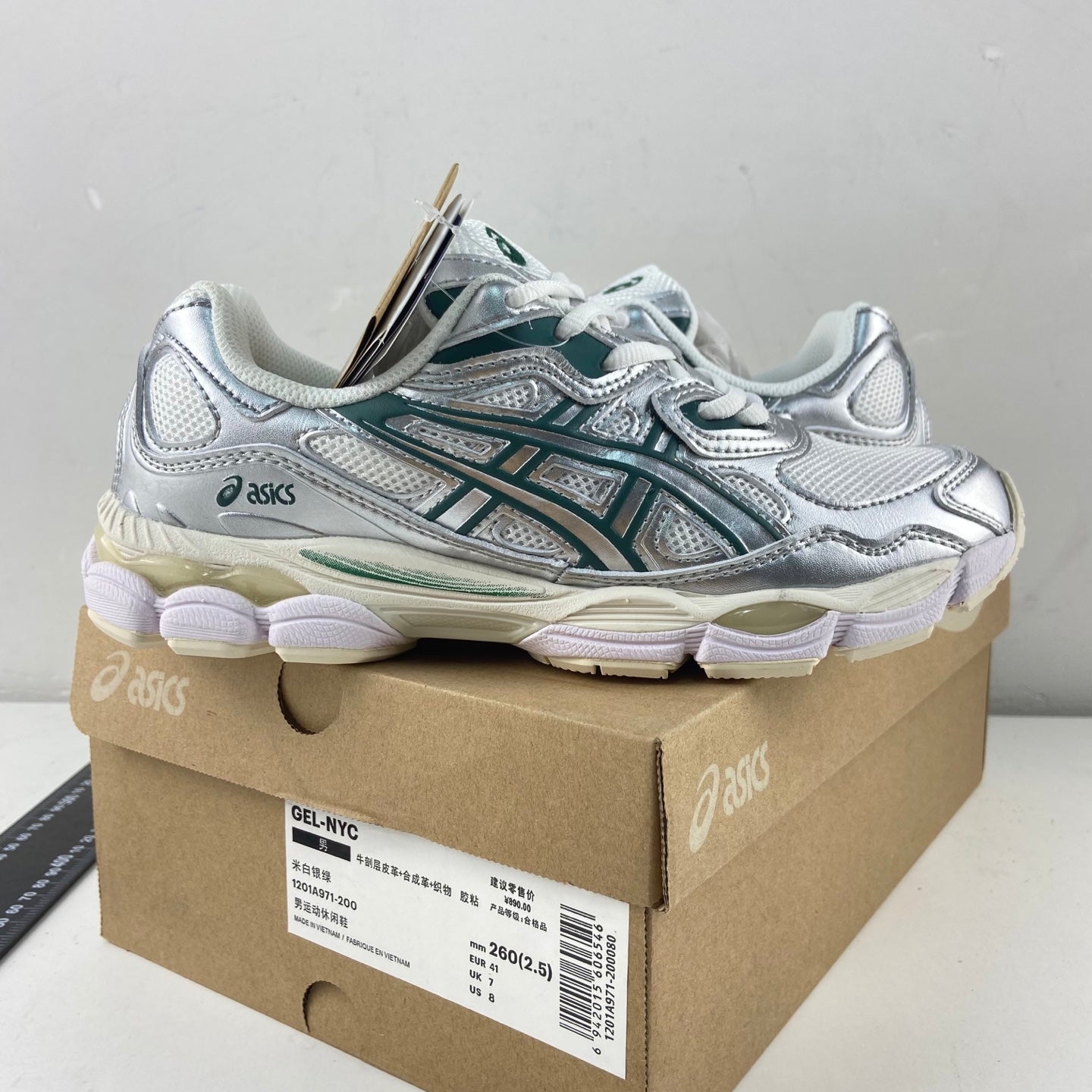 ASICS Gel-NYC Cream Kale