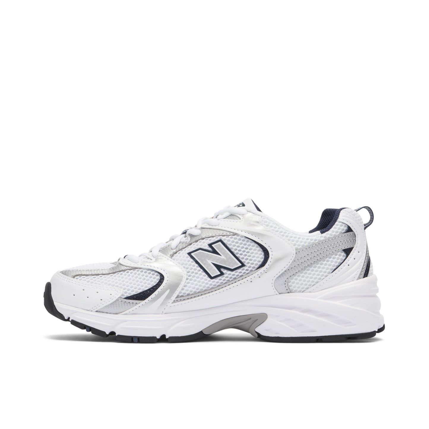 New Balance 530 - (WHITE/SILVER/NAVY)