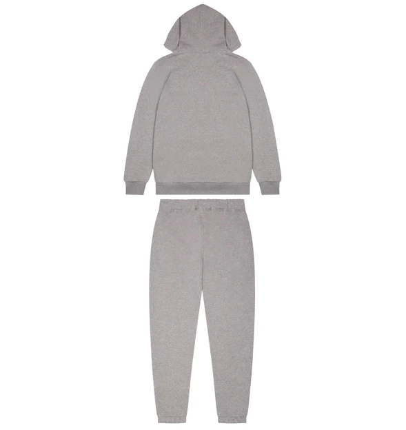 Trapstar Shooters Hoodie Tracksuit - (GREY/SKYBLUE)