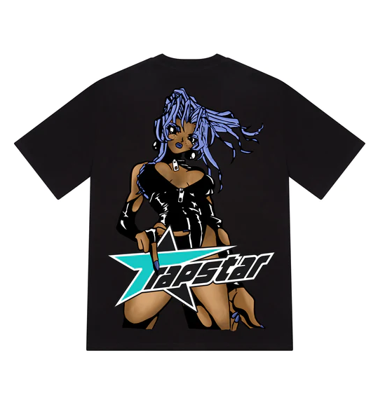 Trapstar Rockstar Tee Black