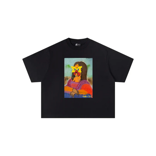MERTRA x Slawn Mona Lisa Tee Black