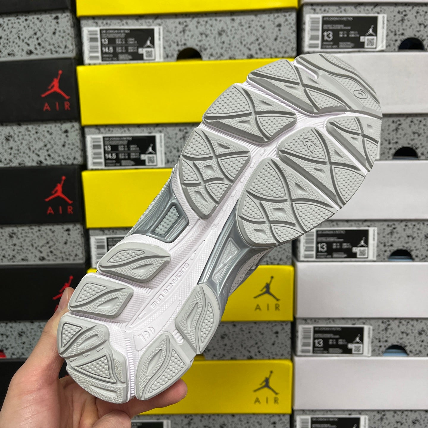ASICS Gel-NYC White Oyster Grey