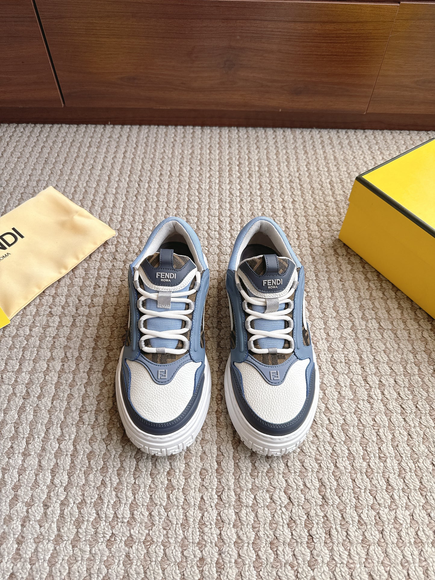 Fendi Force Blue White