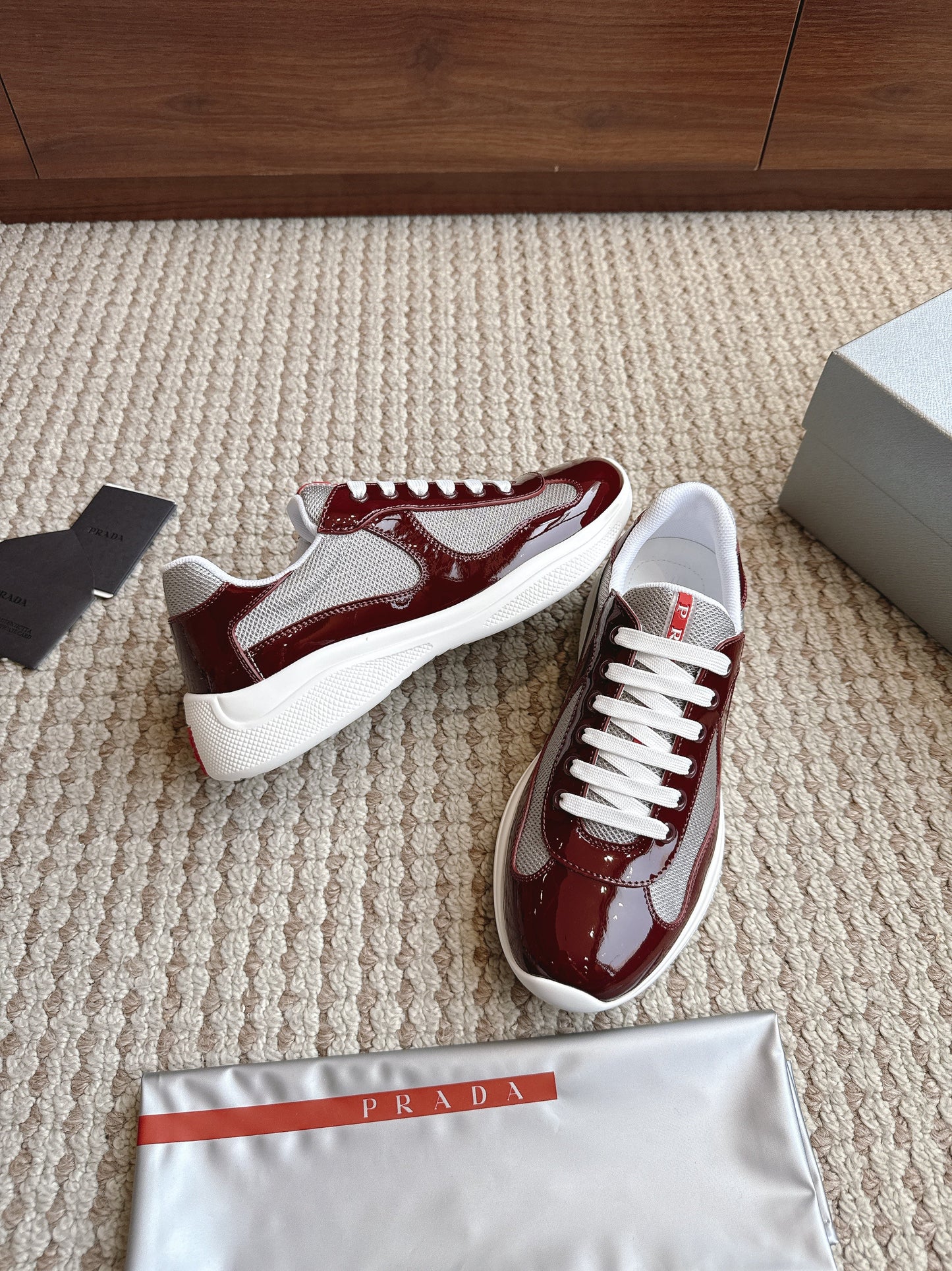 Prada America's Cup Burgundy