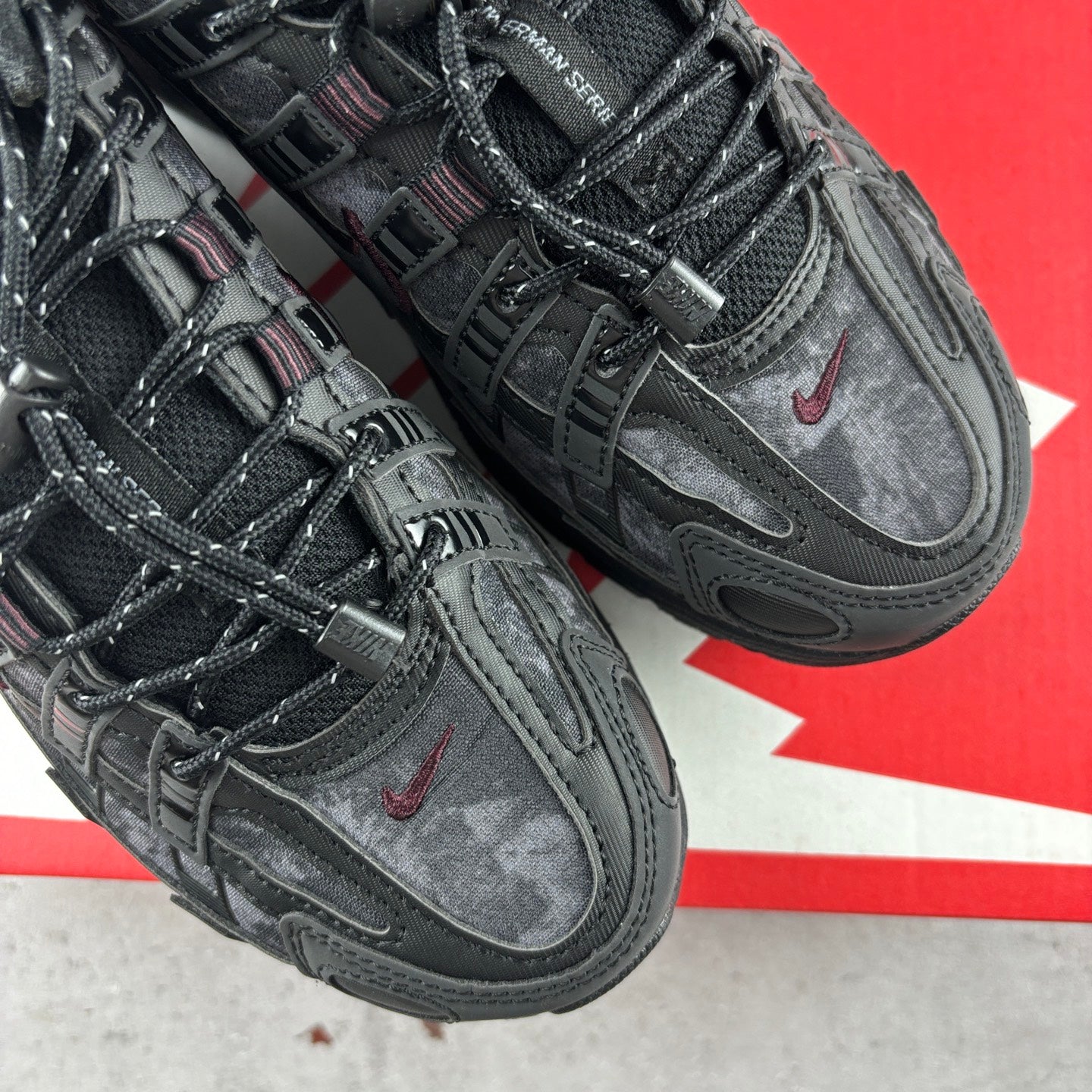 Nike P-6000 Black Burgundy Crush