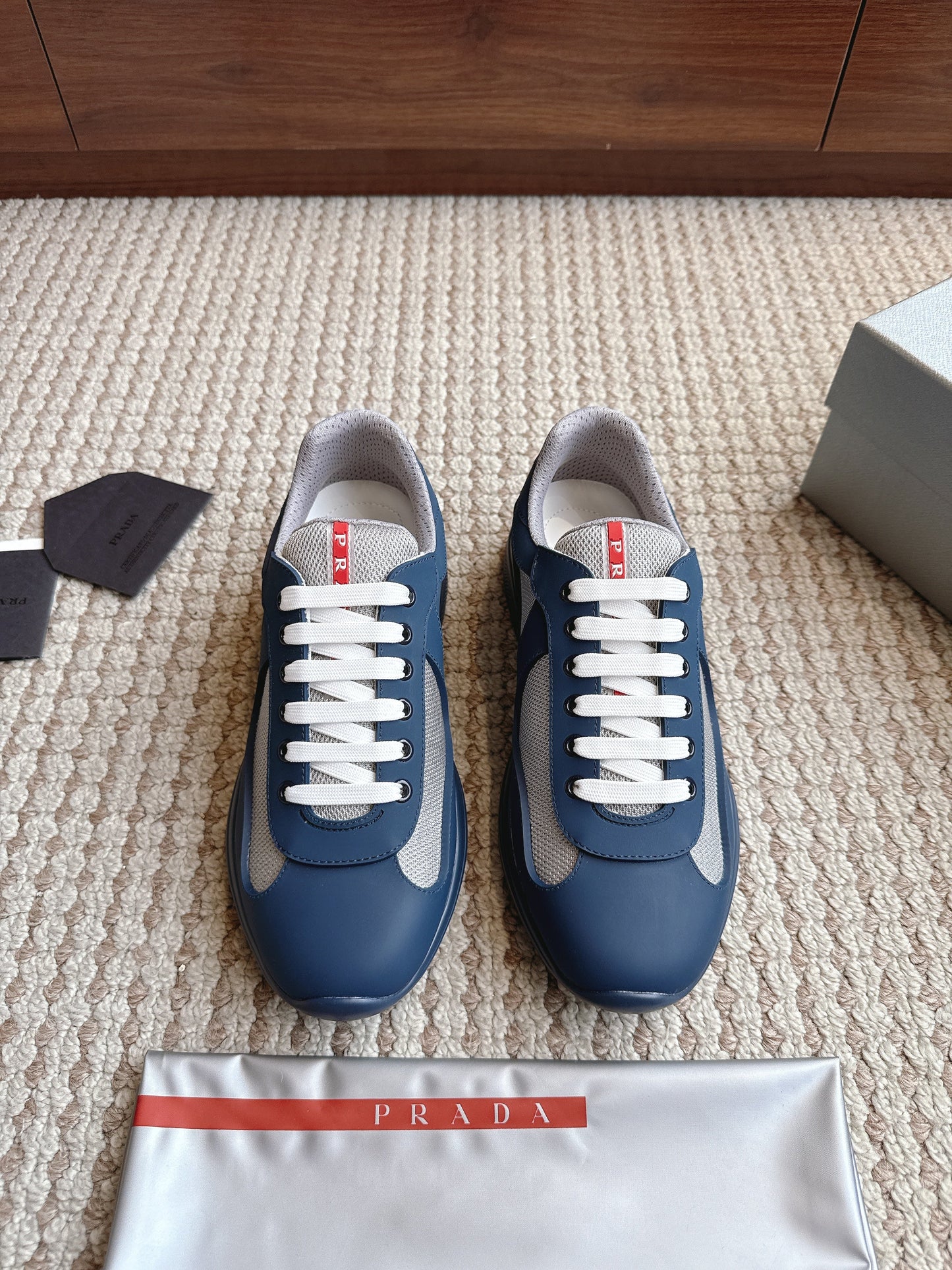 Prada America's Cup Navy Grey