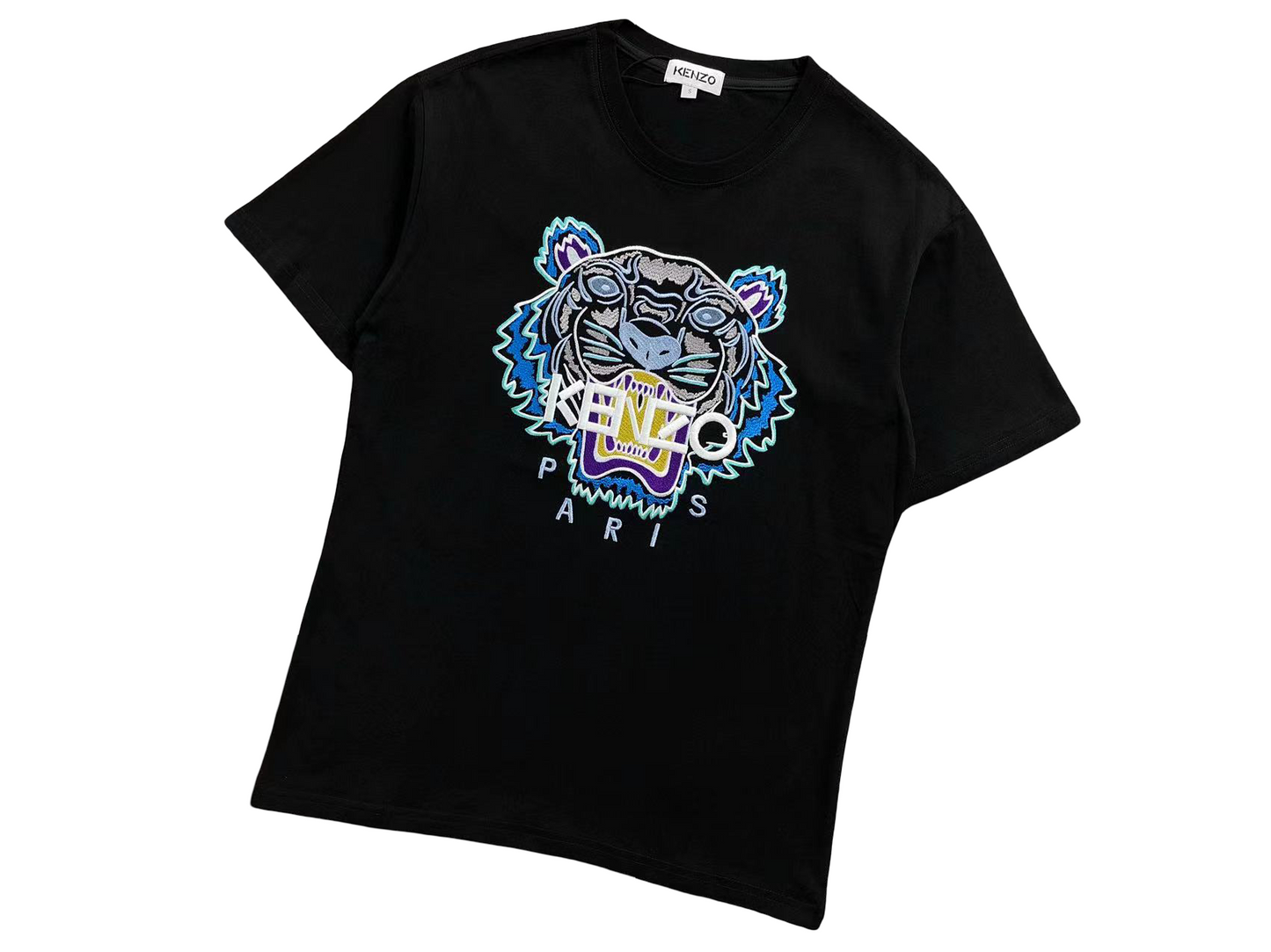 KENZO Tiger Tee - (BLACK/BLUE/PURPLE)