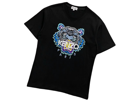 KENZO Tiger Tee - (BLACK/BLUE/PURPLE)