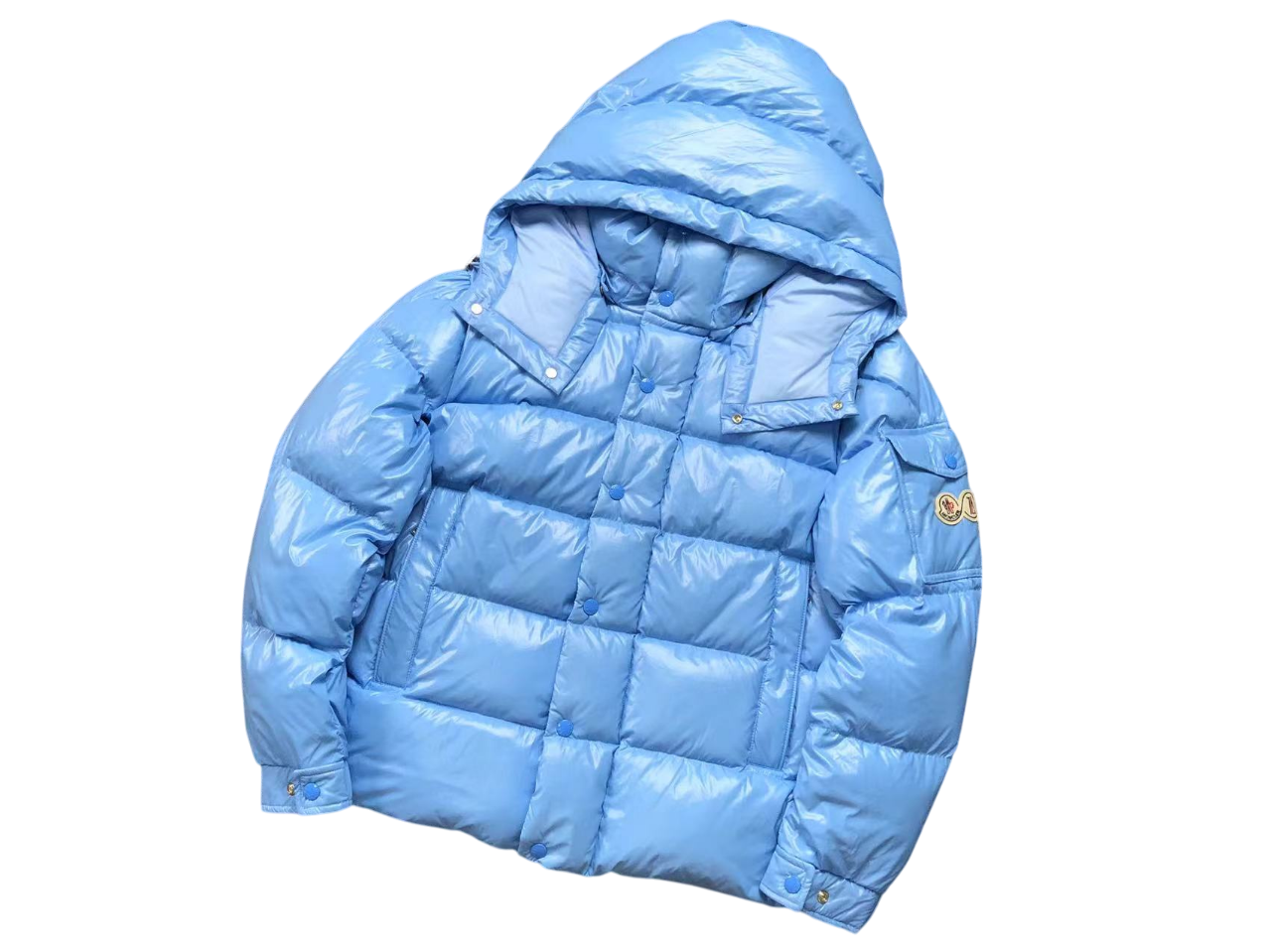 Moncler Maya 70th Anniversary Down Jacket - (BLUE)