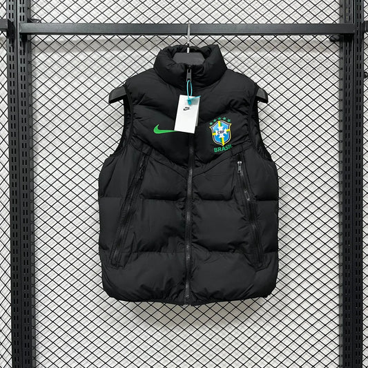 Nike Brazil Puffer Vest Black