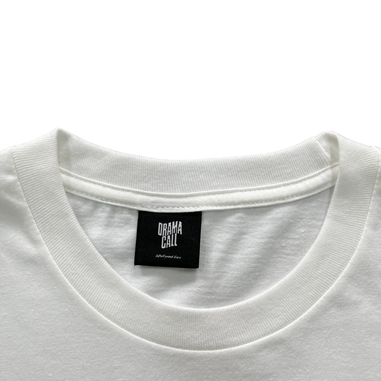 Drama Call Classic Tee White/Blue