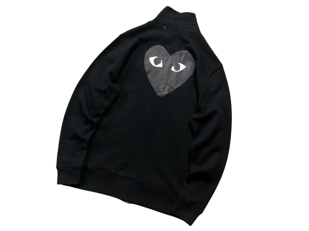 Comme Des Garçons Play Heart Jacket Black