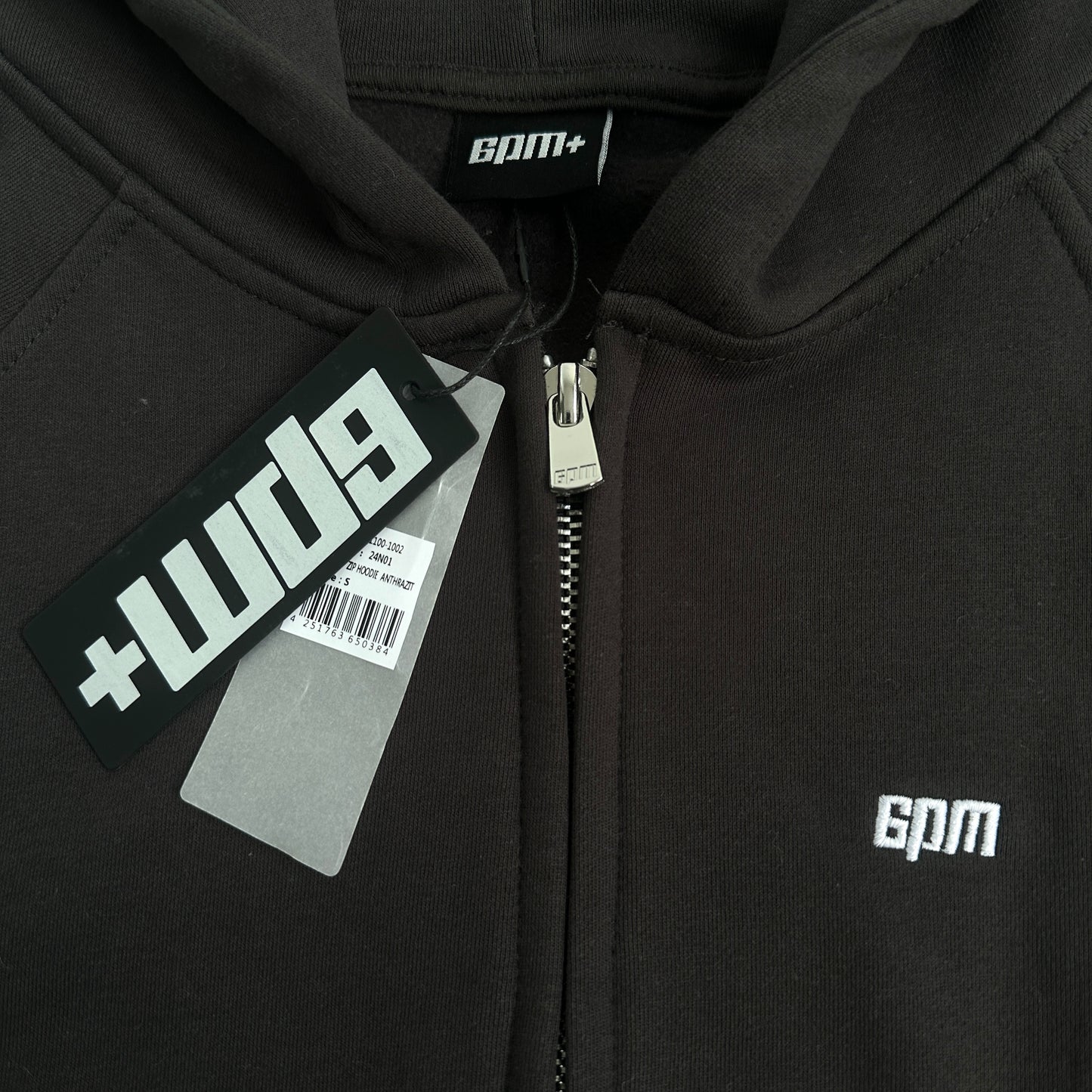 6PM Basic Zip Hoodie - (ANTHRAZIT)