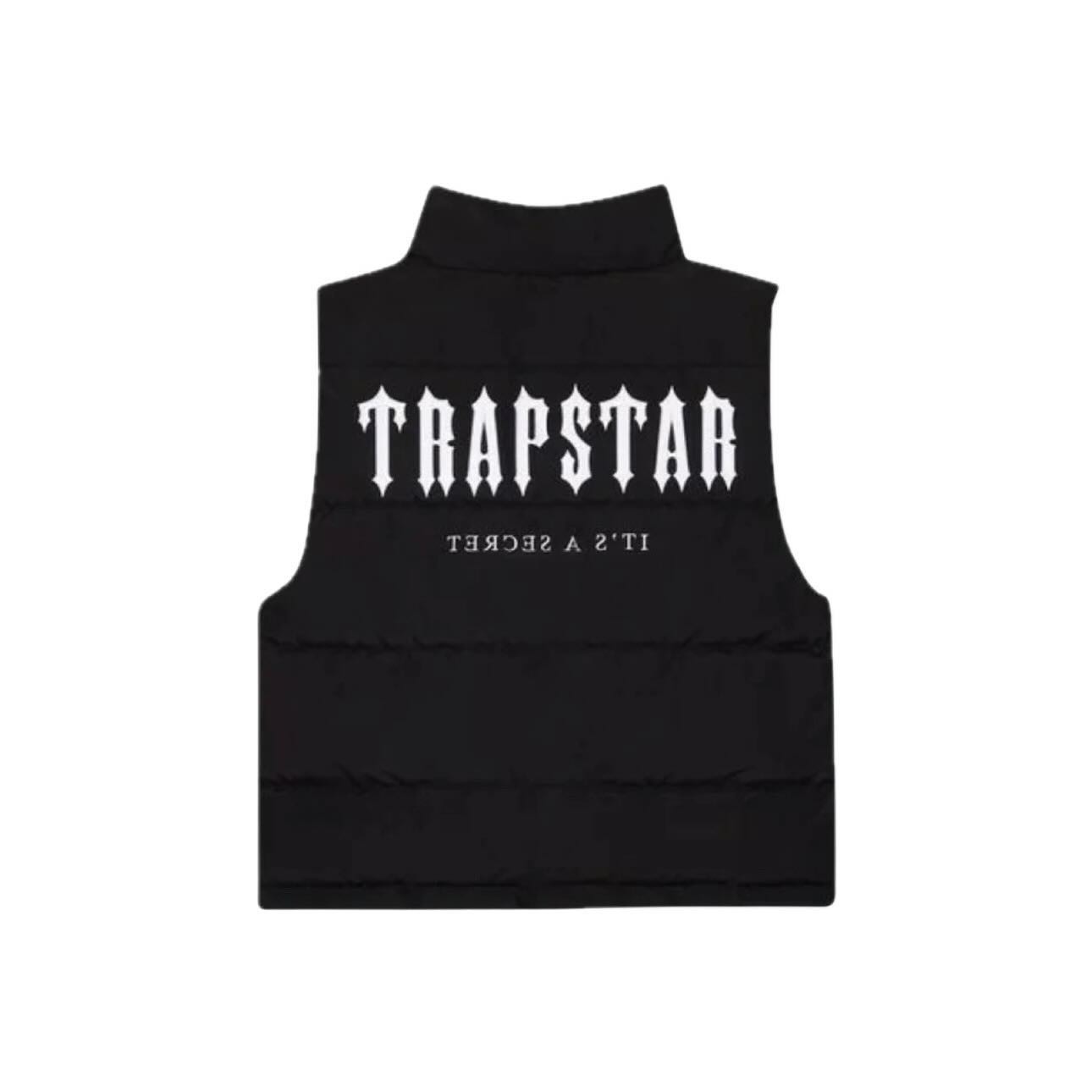 Trapstar Decoded Gilet - (BLACK/WHITE)