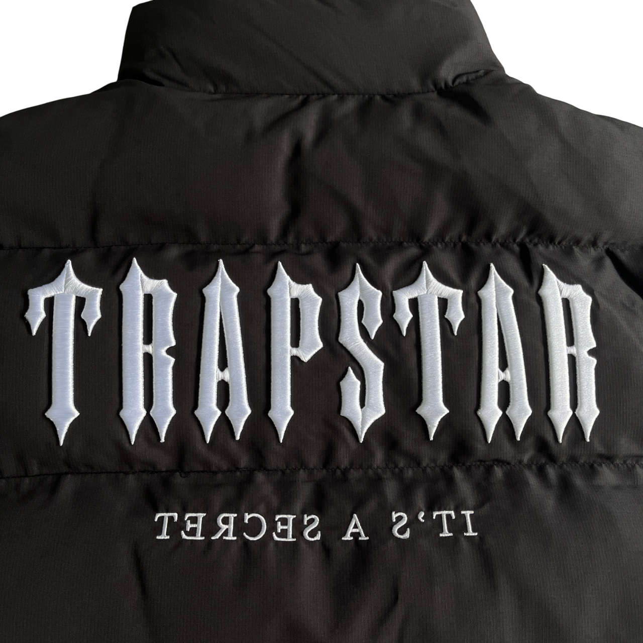 Trapstar Decoded Gilet - (BLACK/WHITE)