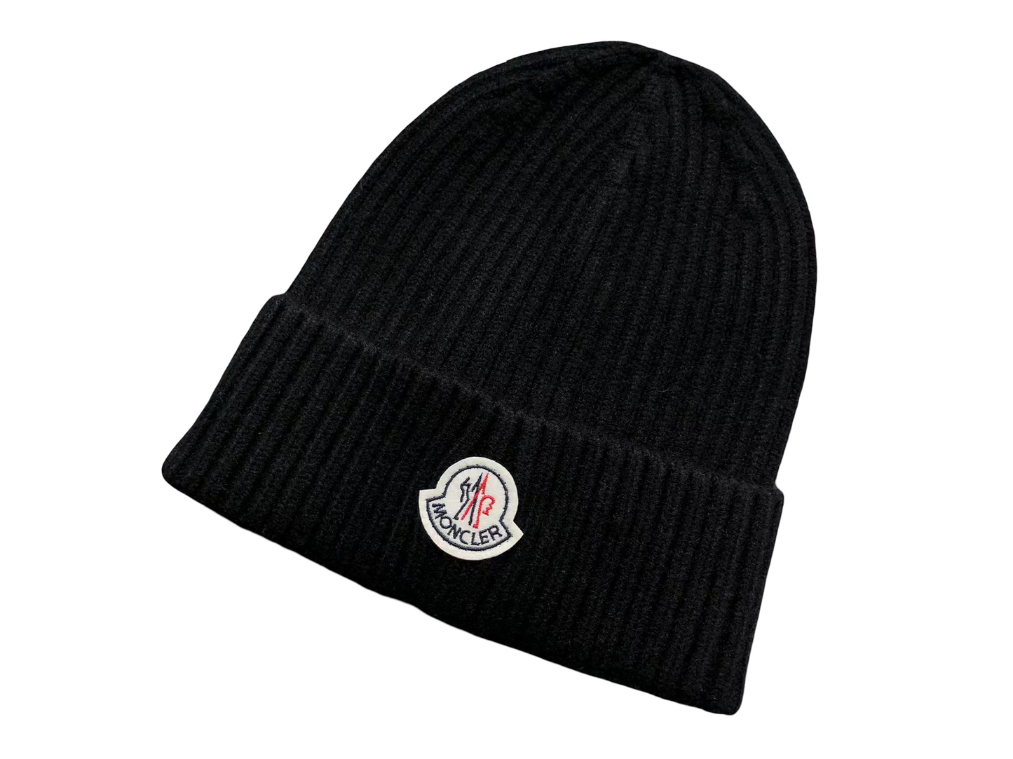 Moncler Wool Beanie Black