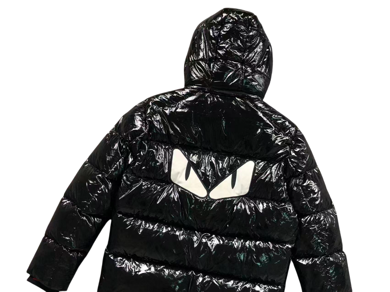 Fendi Monster Down Jacket - (BLACK)