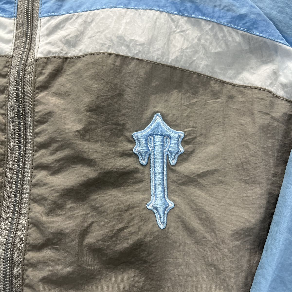 Trapstar Irongate T Shellsuit - (GREY/WHITE/CASHMERE BLUE)