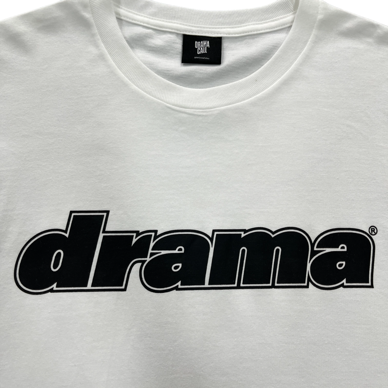 Drama Call Classic Tee - (WHITE/BLACK)