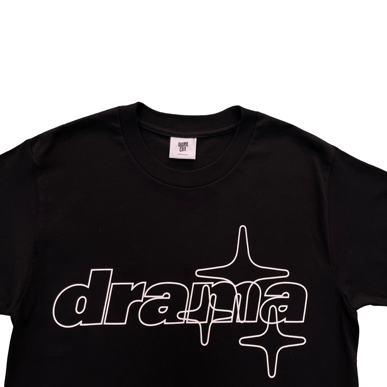 Drama Call Stars Tee - (BLACK/WHITE)