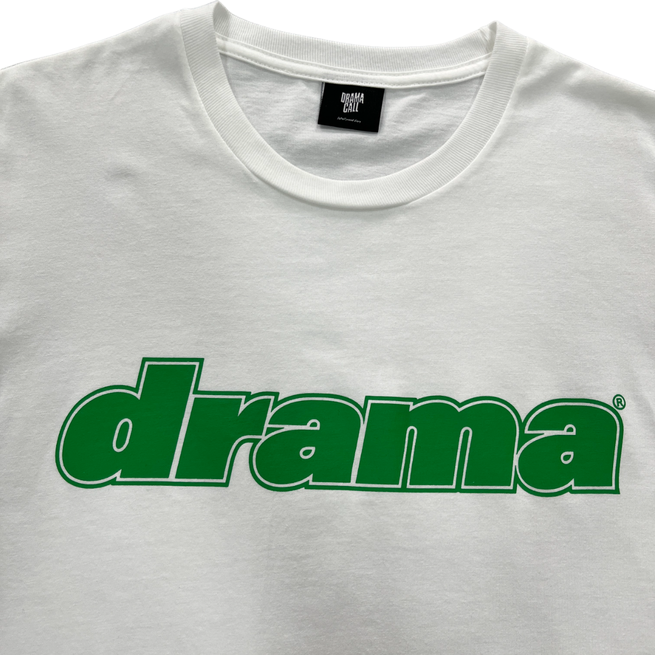 Drama Call Classic Tee - (WHITE/GREEN)