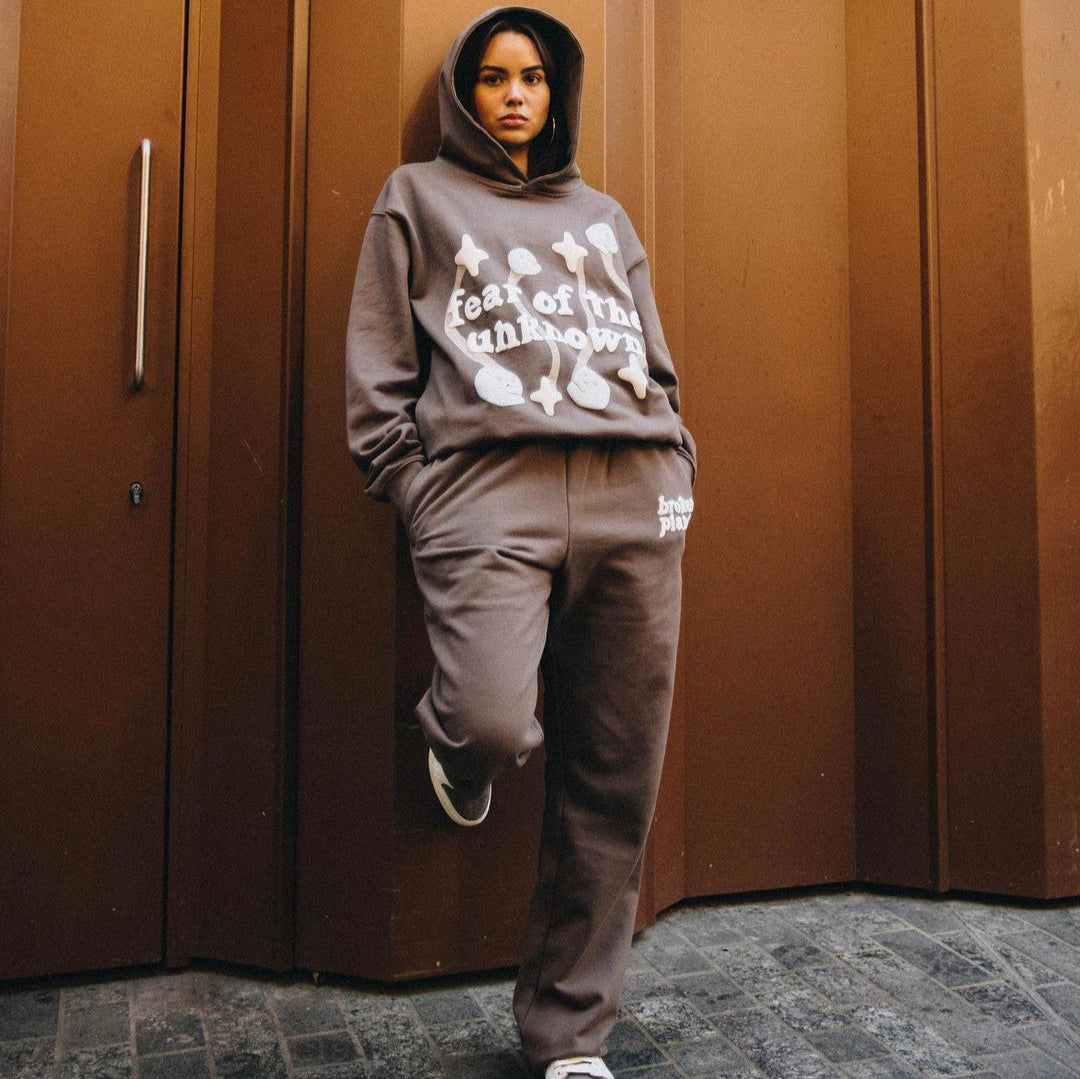Broken Planet Classic Jogging - (BROWN)