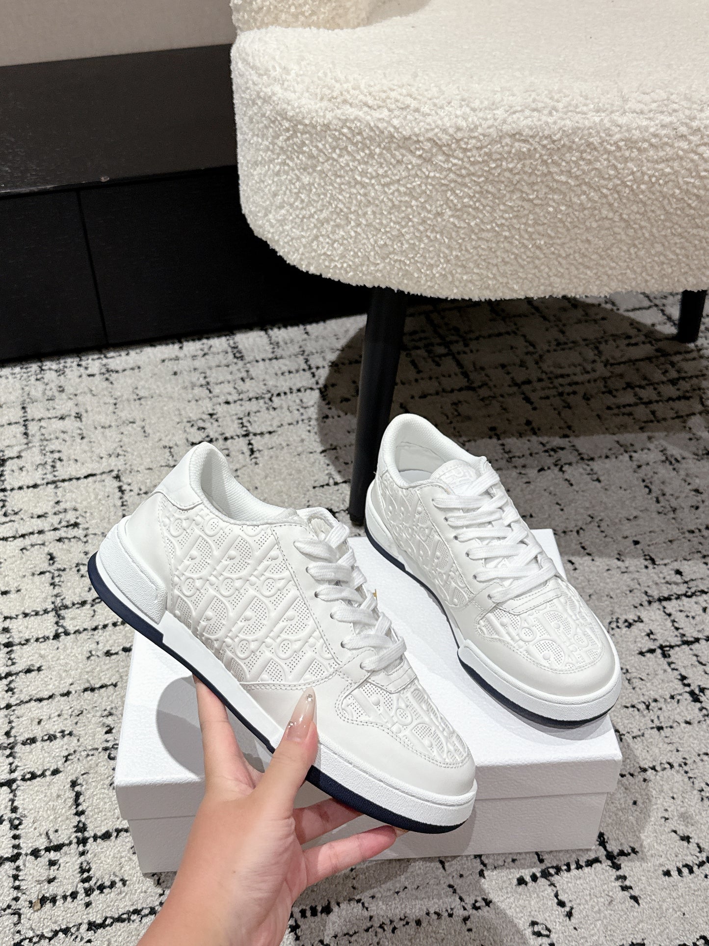 Dior One White Navy