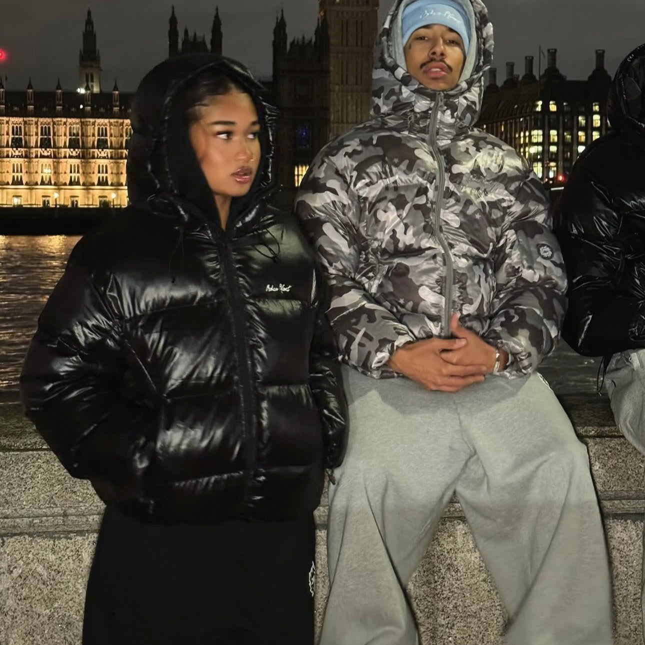 Broken Planet Down Jacket - (BLACK)