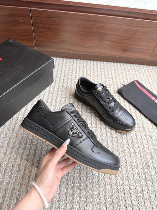 Prada Downtown Leather Triple Black