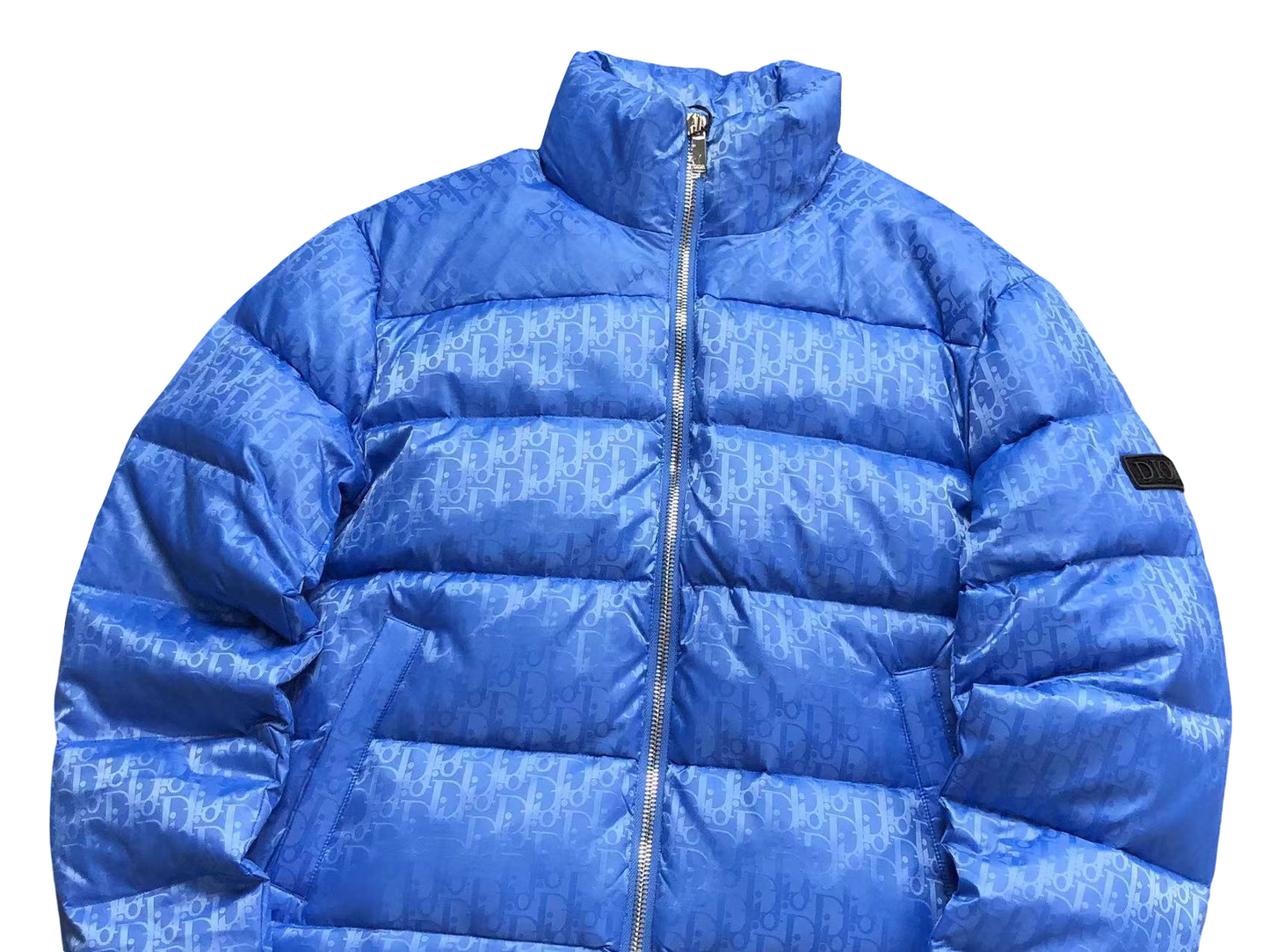 Dior Oblique Down Jacket - (BLUE)