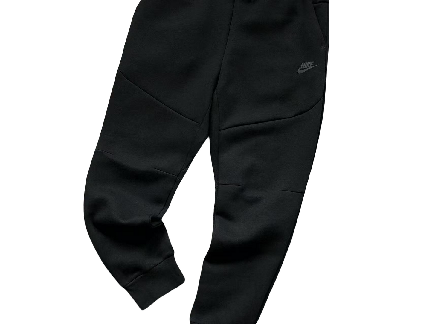 Nike Tech Fleece 2024 Jogging - (WHITE/BLACK/GREY)