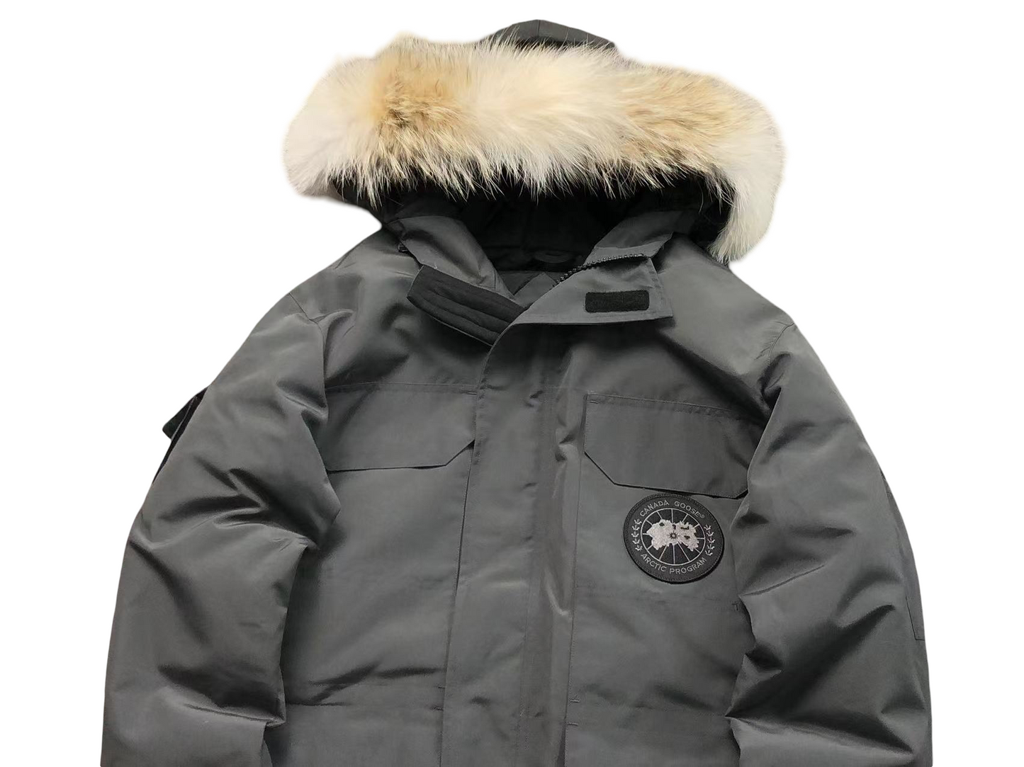 Canada Goose Expedition Heritage Parka - (GREY/BLACK)