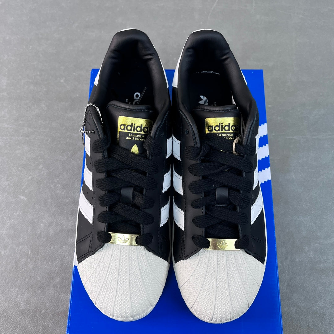 Adidas Superstar XLG Black White Ostrich