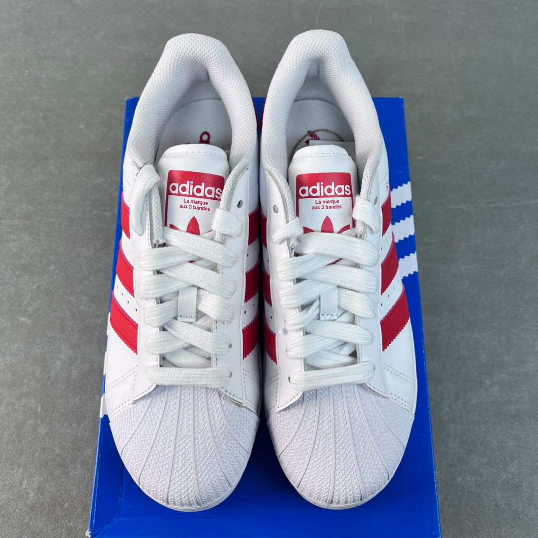 Adidas Superstar XLG White Scarlet