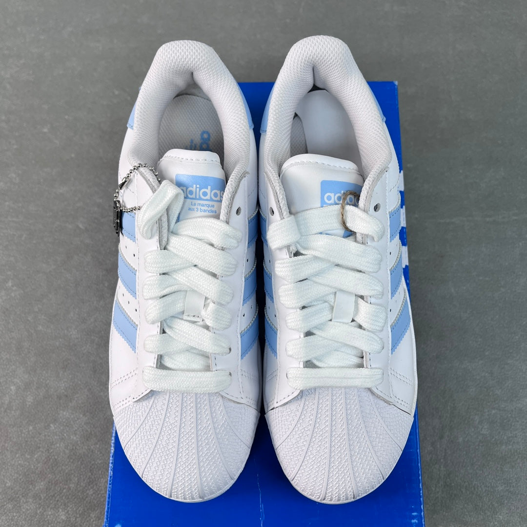Adidas Superstar XLG White Clear Sky