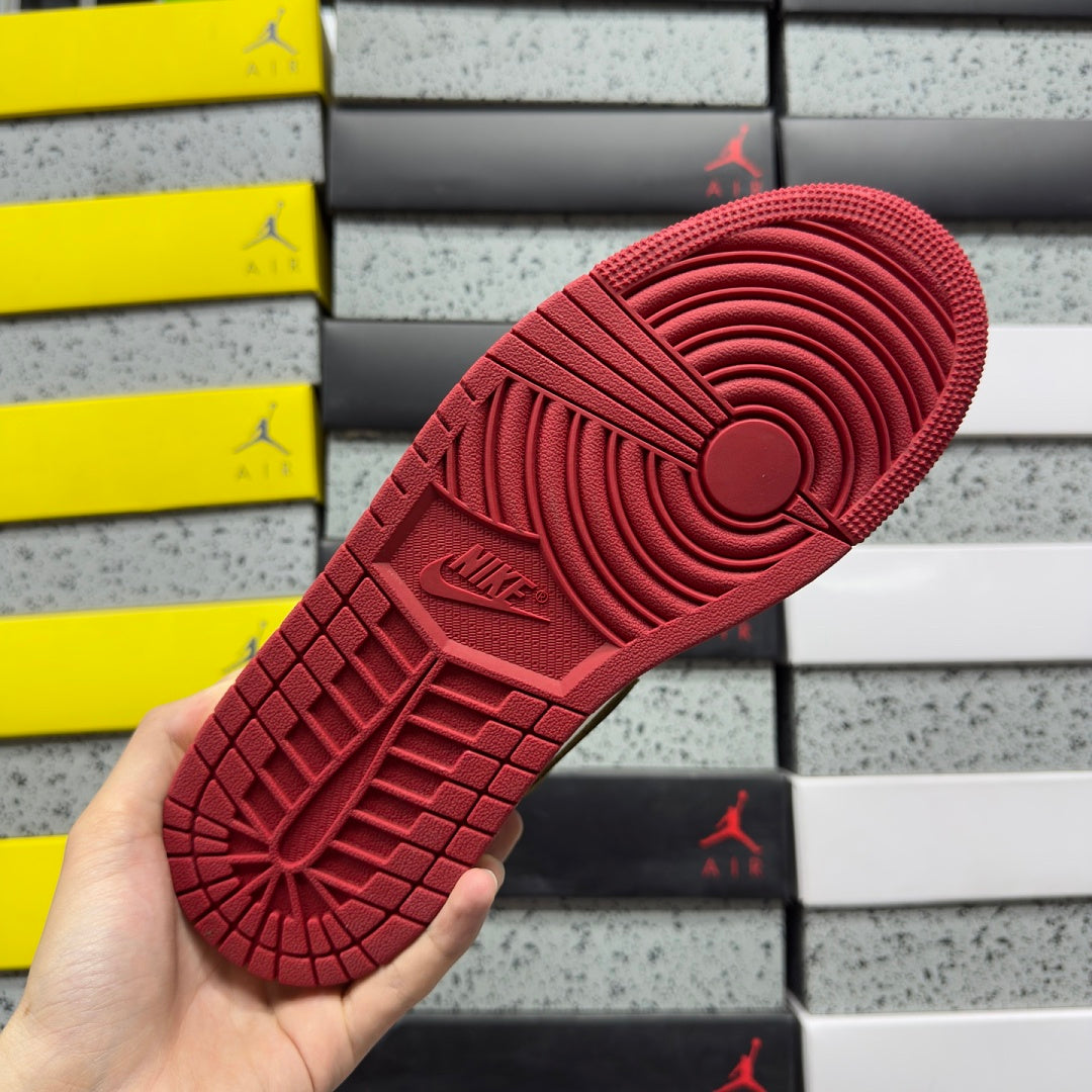 Jordan 1 Air X Union Varsity Red Shadow Grey ...