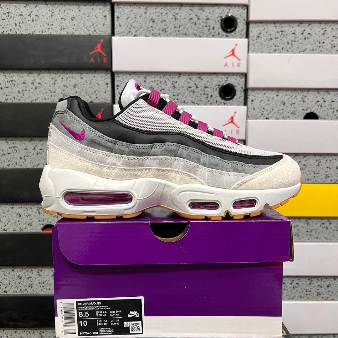 Nike Air Max 95 Sb Summit White Cactus Flower