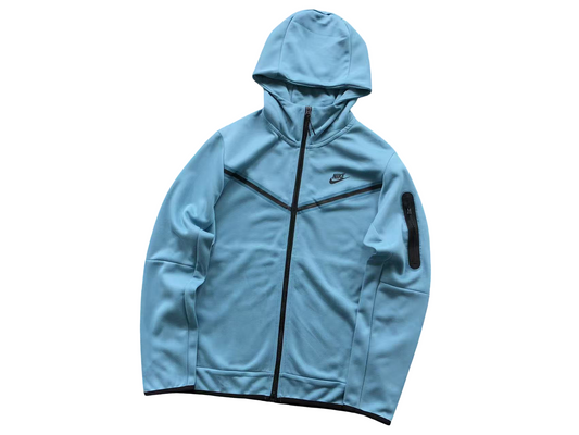 Nike Tech Fleece 2024 Zip Hoodie Blue