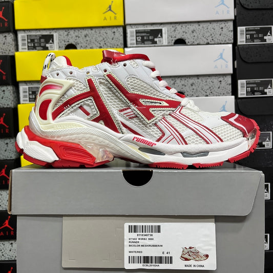 Balenciaga Runner 7.0 - (WHITE RED)