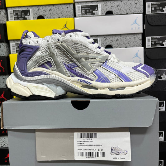 Balenciaga Runner 7.0 - (WHITE PURPLE)