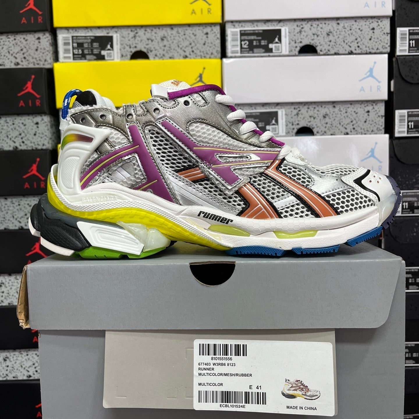 Balenciaga Runner 7.0 Multicolor