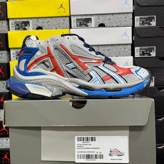 Balenciaga Runner 7.0 - (BLUE VOLCANO RED GREY)
