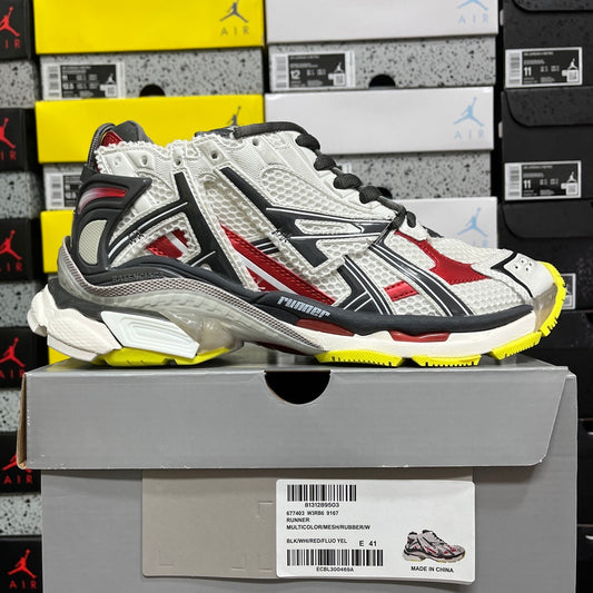 Balenciaga Runner 7.0 - (WHITE RED BLACK)