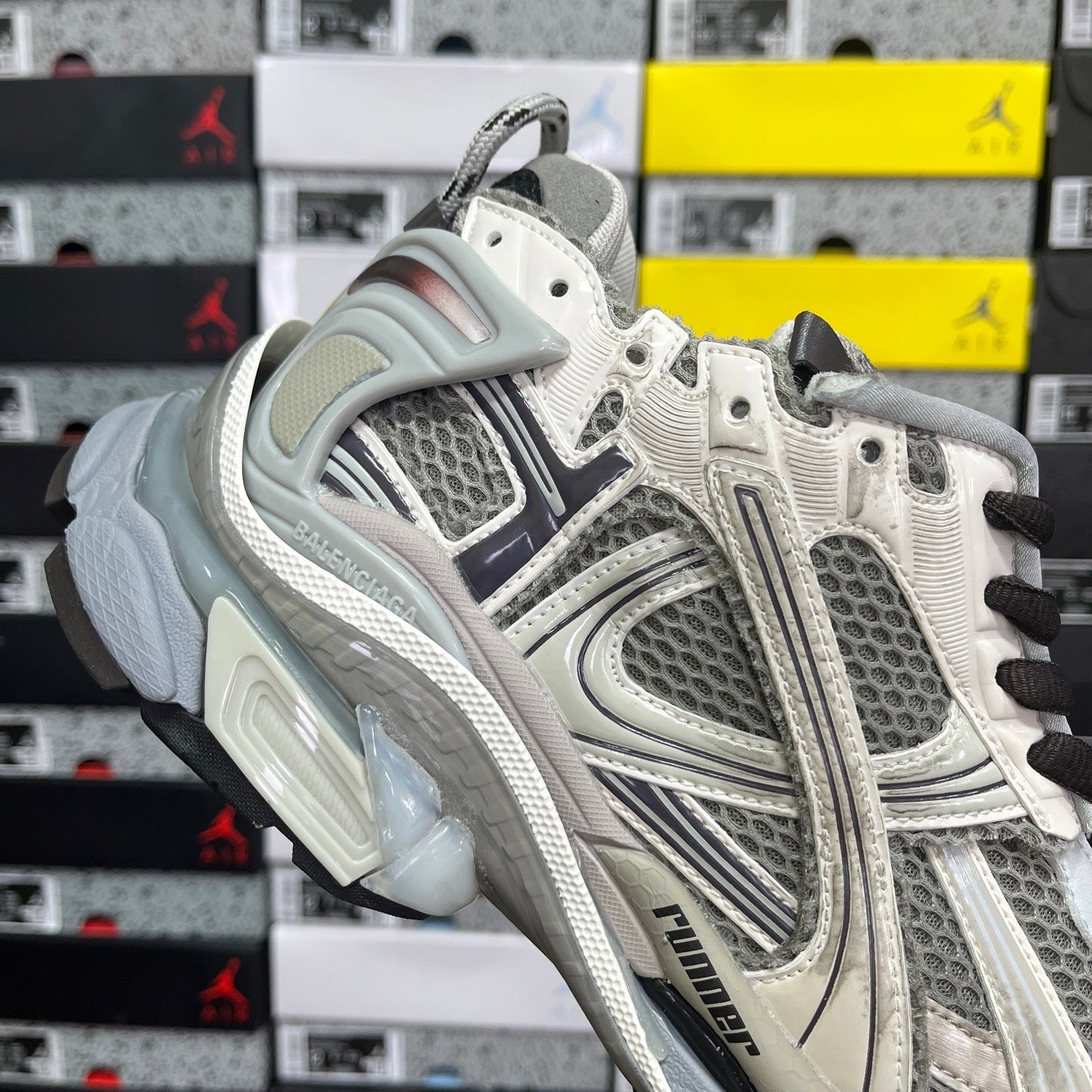 Balenciaga Runner 7.5 Charcoal Grey