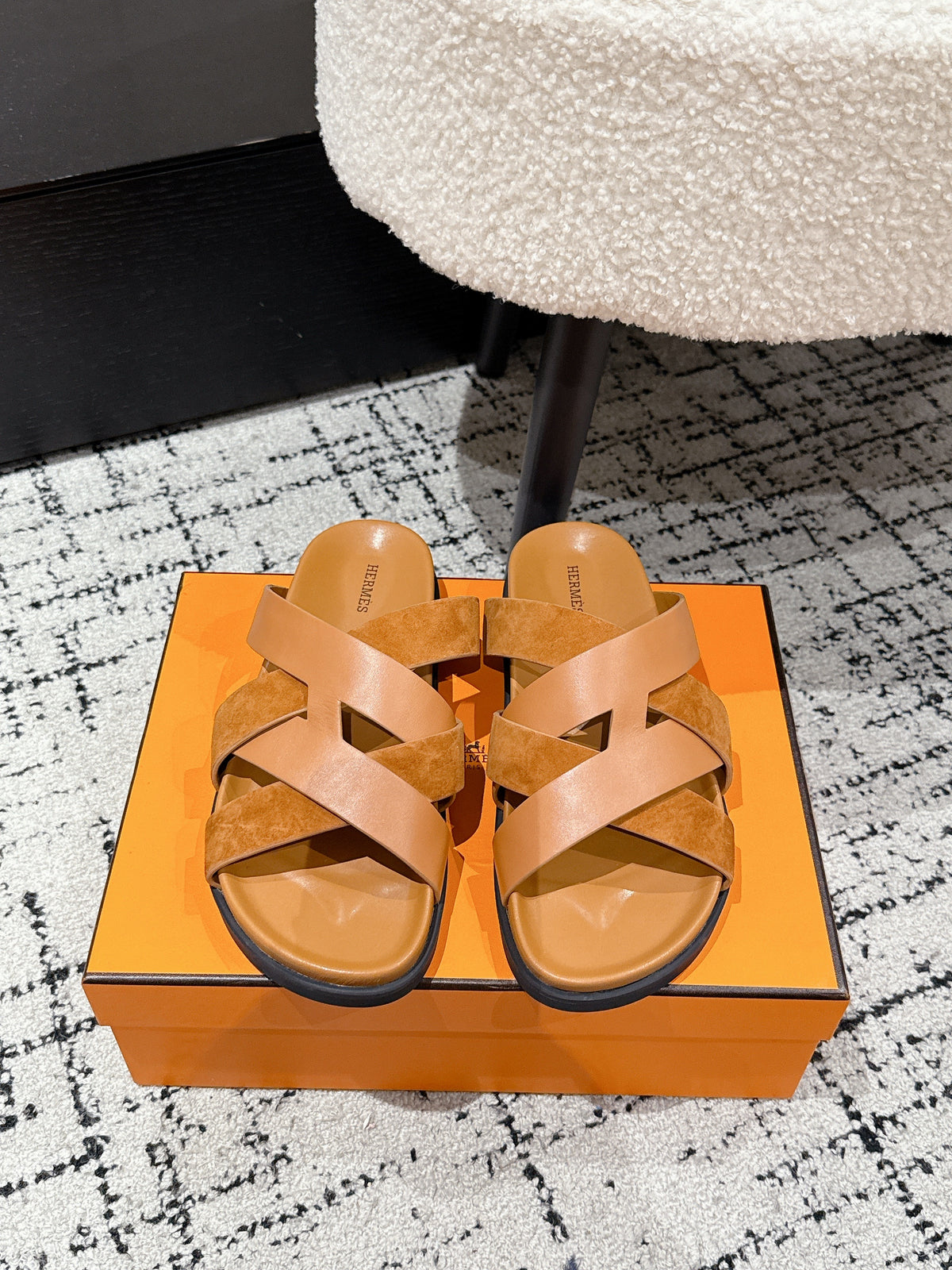 Hermes Kazimir Slide Sand
